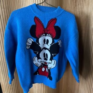 Vintage Mickey & Minnie Sweater